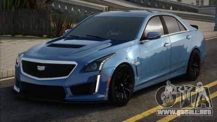 Cadillac CTS-V Blue Version para GTA San Andreas