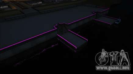 Iluminación de neón del muelle de Las Venturas para GTA San Andreas