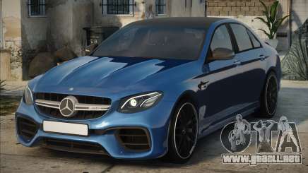 Mercedes-Benz E 63 AMG (W213) Blue para GTA San Andreas