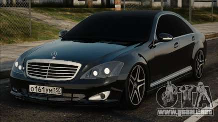 Mercedes-Benz S420 W221 Black para GTA San Andreas