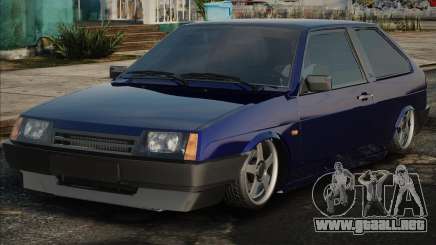 VAZ 2108 Azul Editar para GTA San Andreas