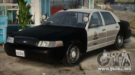 LAPD 2011 Ford Crown Victoria Slicktop para GTA San Andreas