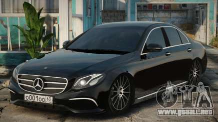 Mercedes - Benz E200 Black para GTA San Andreas