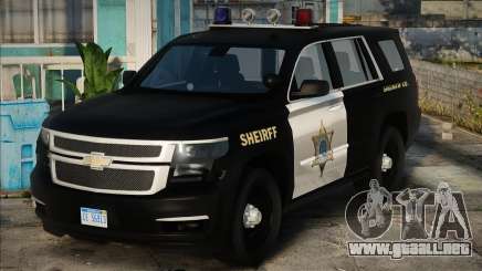 SCSO 2016 Chevy Tahoe para GTA San Andreas