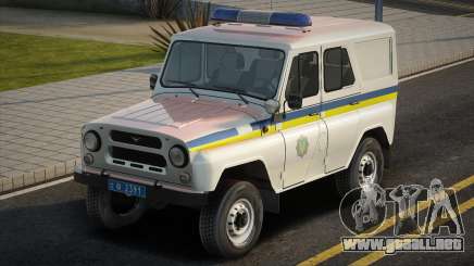 UAZ-31514 Milicia de Ucrania para GTA San Andreas