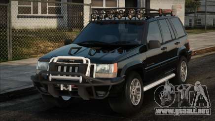 Jeep Grand Cherokee V8 Blek para GTA San Andreas