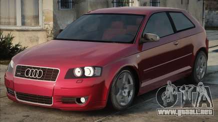 Audi A3 Red para GTA San Andreas