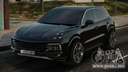 Porsche Cayenne Turbo Black para GTA San Andreas