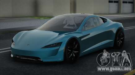 Tesla Roadster 2020 Blue para GTA San Andreas