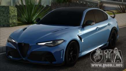 2020 Alfa Romeo Giulia GTA Blue para GTA San Andreas