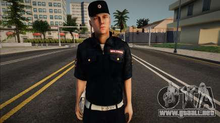 Un sargento de la policía de tráfico con uniforme de verano para GTA San Andreas