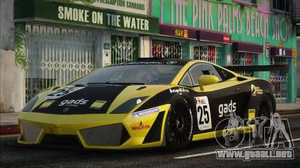 2010 Lamborghini Gallardo LP560-4 GT3 Reiter para GTA San Andreas