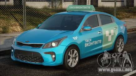 Kia Rio (VKontakte Taxi) para GTA San Andreas