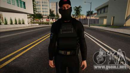 Oficial de policía en uniforme para GTA San Andreas