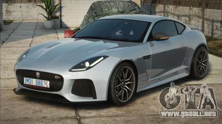 Jaguar F-Type SVR Vlek para GTA San Andreas