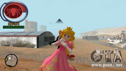 Peach from Super Smash Bros Melee para GTA San Andreas