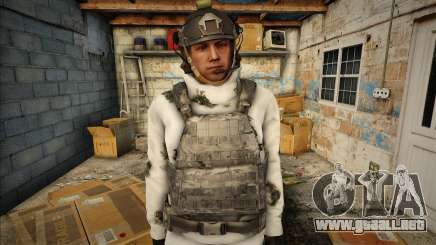 Fuerzas especiales en uniforme para GTA San Andreas