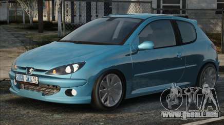 Peugeot 206 BL para GTA San Andreas