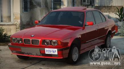 BMW E34 Red para GTA San Andreas