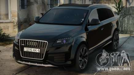 Audi Q7 Blak para GTA San Andreas