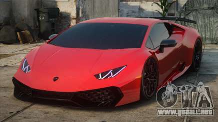 Lamborghini Huracan Red para GTA San Andreas