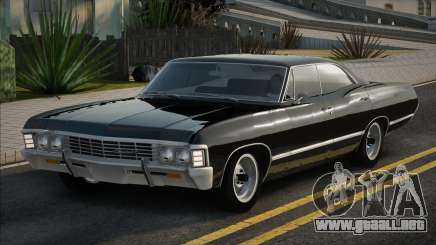 Chevrolet Impala Black Sedan para GTA San Andreas