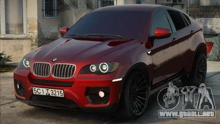 BMW X6 50i Red para GTA San Andreas