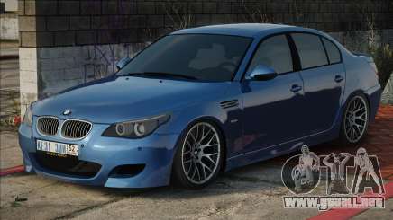 BMW M5 BLU para GTA San Andreas