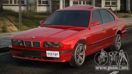 BMW 525 Red para GTA San Andreas