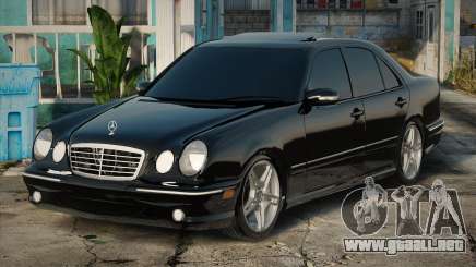 Mercedes-Benz e55 w210 Black para GTA San Andreas