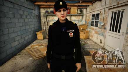 Sargento del servicio de patrulla (niña) para GTA San Andreas