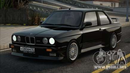 1991 BMW M3 E30 Black para GTA San Andreas