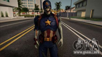 Zombie Captain America (Marvel Future Fight) para GTA San Andreas