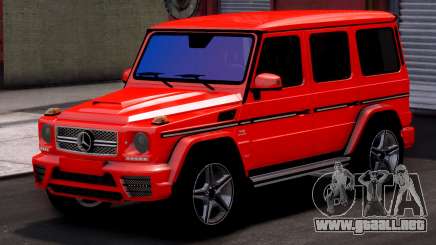 Mercedes-Benz G Class G65 AMG Red para GTA 4