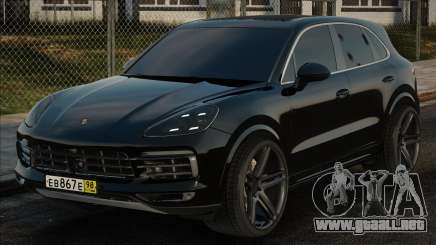 Porsche Cayenne Turbo Blek para GTA San Andreas