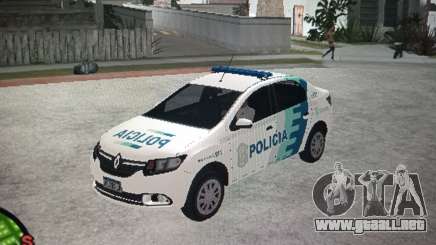 Renault Logan Police para GTA San Andreas