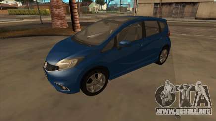 2014 Nissan Note E12 para GTA San Andreas