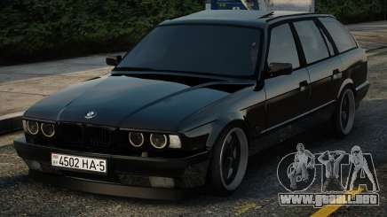 BMW e34 525i Touring 1996 Black para GTA San Andreas