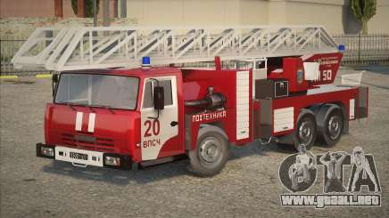 AL KamAZ-65115 Bombero (Ministerio de Situaciones de Emergencia) para GTA San Andreas