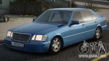 Mercedes-Benz W140 S600 Rest para GTA San Andreas