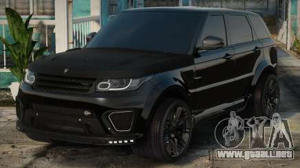 Land Rover Range Rover Mansory Black para GTA San Andreas