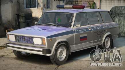 VAZ 2104 con librea de policía de tráfico para GTA San Andreas