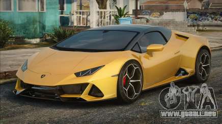 Lamborghini Huracan Evo Spyder 2019 Ye para GTA San Andreas