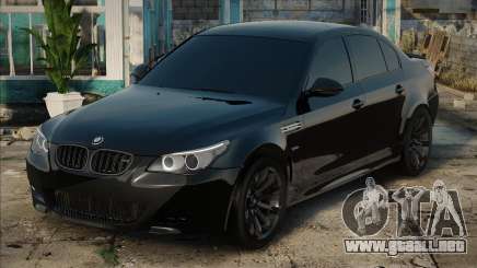 BMW M5 e60 Bllack para GTA San Andreas