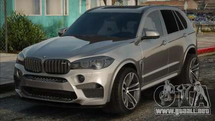 BMW X5M F85 Silver para GTA San Andreas