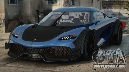 Koenigsegg Gemera Blue para GTA San Andreas