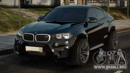 BMW X6M Black para GTA San Andreas