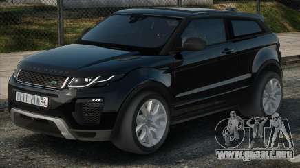 Range Rover Evoque Coupe Blek para GTA San Andreas