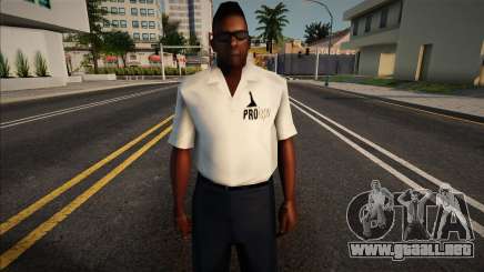 Casual Black Pedestrian para GTA San Andreas