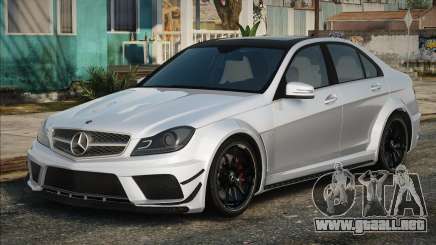 Mercedes-Benz C63 AMG Serie Negra para GTA San Andreas